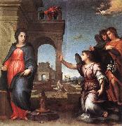 Andrea del Sarto The Annunciation f7 USA oil painting reproduction
